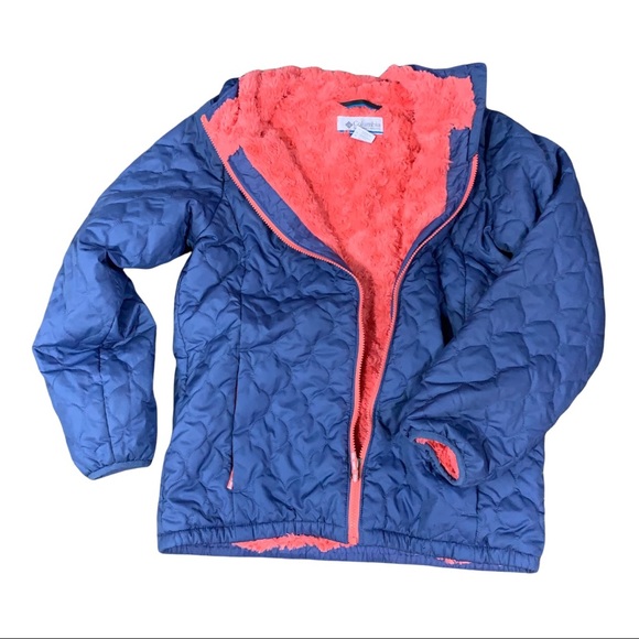 Columbia Other - Columbia blue puffer fleece lining Girls XL